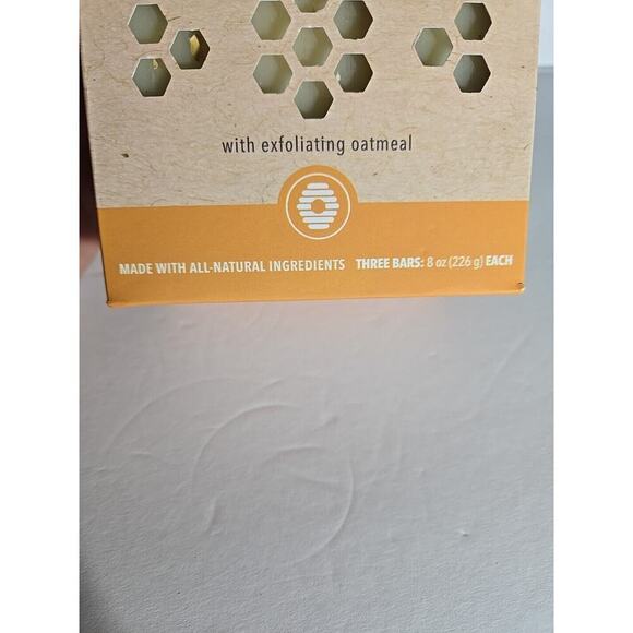 3 Bars MAN Soap - Goat's Milk Honey Oatmeal - 24 oz. Total - OC Men USA 8 Oz Ea - Picture 2 of 10